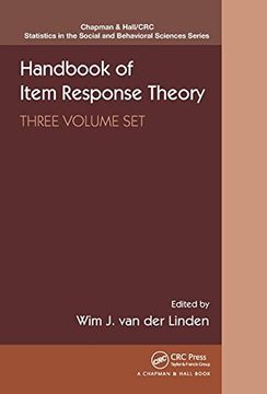 portada Handbook of Item Response Theory, Three Volume set (Chapman & Hall (en Inglés)