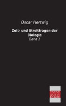 portada Zeit- und Streitfragen der Biologie (en Alemán)