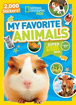 portada My Favourite Animals Sticker Book: Over 1,000 Stickers! (Activity Books) (en Inglés)