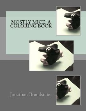 portada Mostly Mice: A Coloring Book (en Inglés)