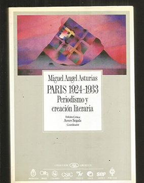 portada paris, 1924-1933 : periodismo y creacion literaria