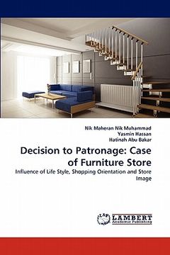 portada decision to patronage: case of furniture store (en Inglés)