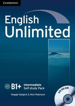 portada English Unlimited Intermediate Self-Study Pack (Workbook With Dvd-Rom) (in English)