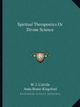 portada spiritual therapeutics or divine science (in English)