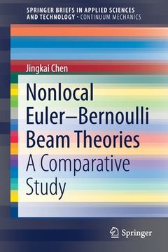 portada Nonlocal Euler-Bernoulli Beam Theories: A Comparative Study (in English)