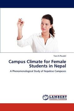 portada campus climate for female students in nepal (en Inglés)