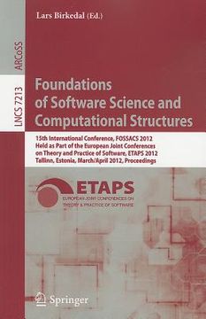 portada foundations of software science and computational structures (en Inglés)