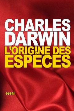 portada L'origine des espèces (in French)