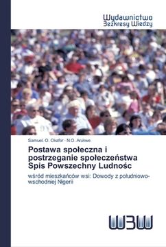 portada Postawa spoleczna i postrzeganie spoleczeństwa Spis Powszechny Ludnośc (en Polaco)