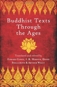 portada Buddhist Texts Through the Ages (en Inglés)