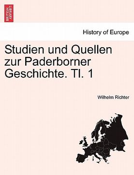 portada Studien Und Quellen Zur Paderborner Geschichte. Tl. 1 (in German)