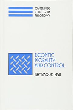 portada Deontic Morality and Control (Cambridge Studies in Philosophy) (en Inglés)