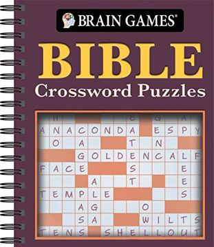 portada Brain Games - Bible Crossword Puzzles 