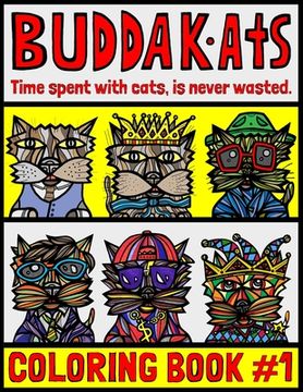 portada The BuddaKats: Coloring Book #1 (in English)