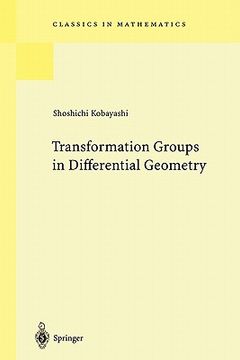 portada transformation groups in differential geometry (en Inglés)