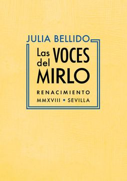portada Las Voces del Mirlo [Próxima Aparición] (in Spanish)