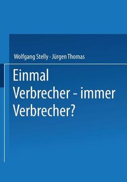 portada Einmal Verbrecher -- Immer Verbrecher? (in German)