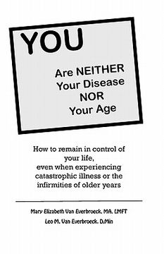portada you are neither your disease nor your age (en Inglés)