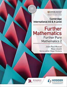 portada Cambridge International as & a Level Further Mathematics Further Pure Mathematics 2 (en Inglés)