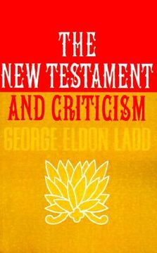 portada new testament and criticism (en Inglés)