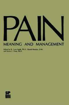 portada Pain: Meaning and Management