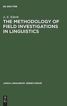 portada The Methodology of Field Investigations in Linguistics (Janua Linguarum. Series Minor) (en Inglés)