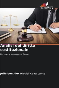 portada Analisi del diritto costituzionale (en Italiano)