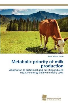 portada metabolic priority of milk production (en Inglés)