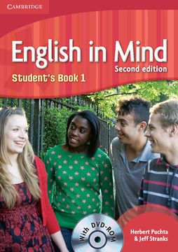 portada English in Mind 2nd 1 Student's Book With Dvd-Rom - 9780521179072 (in English)