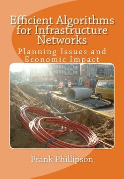 portada Efficient Algorithms for Infrastructure Networks: Planning Issues and Economic Impact (en Inglés)