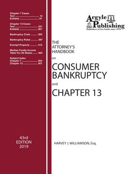 portada The Attorney's Handbook on Consumer Bankruptcy and Chapter 13 (in English)