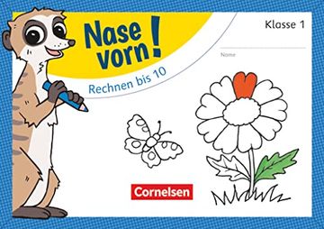 portada Nase Vorn! - Mathematik / 1. Schuljahr - Rechnen bis 10: Übungsheft (in German)