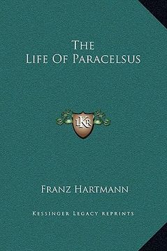 portada the life of paracelsus (en Inglés)