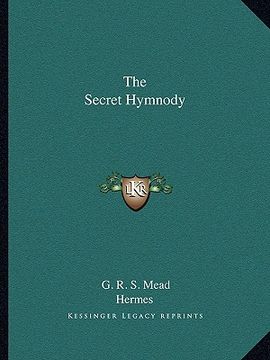 portada the secret hymnody (in English)