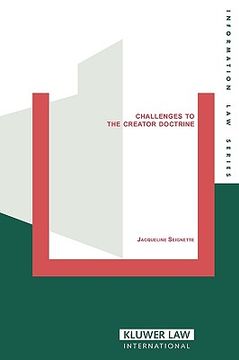 portada challenges to creator doctrine, authorship, copyright ownership (en Inglés)