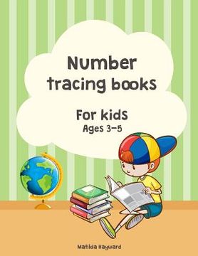 portada Number tracing books for kids ages 3-5.: Learn numbers 1 to 10, 2 Style!, Coloring number, Practice For Kids, Ages 3-5, Number Writing Practice(1-10) (en Inglés)