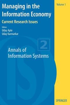 portada managing in the information economy: current research issues (en Inglés)