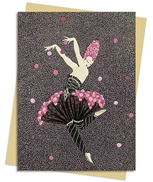 portada Rose Dancer (Erté) Greeting Card Pack: Pack of 6 (Greeting Cards) (en Inglés)
