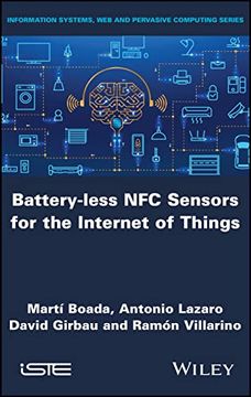 portada Battery-Less nfc Sensors for the Internet of Things (Information Systems, web and Pervasive Computing) (in English)