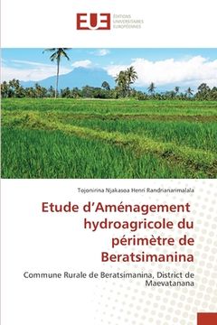 portada Etude d'Aménagement hydroagricole du périmètre de Beratsimanina (en Francés)
