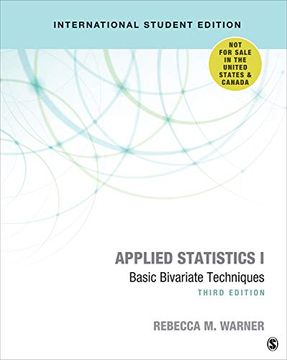 portada Applied Statistics i - International Student Edition: Basic Bivariate Techniques (en Inglés)