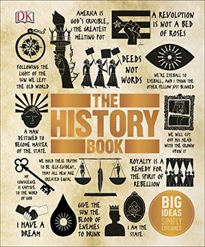portada The History Book: Big Ideas Simply Explained (en Inglés)