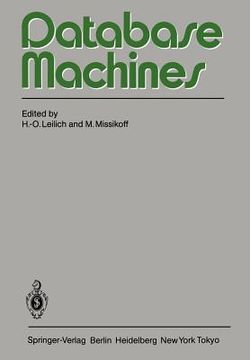 portada database machines: international workshop munich, september 1983 (in English)