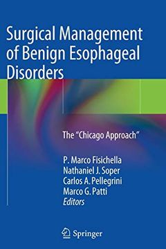 portada Surgical Management of Benign Esophageal Disorders: The "Chicago Approach" (en Inglés)