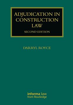 portada Adjudication in Construction law
