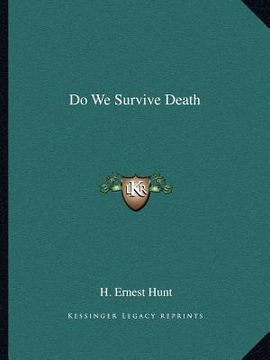 portada do we survive death