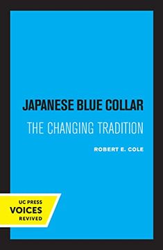portada Japanese Blue Collar: The Changing Tradition (en Inglés)
