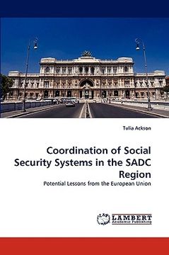 portada coordination of social security systems in the sadc region (en Inglés)