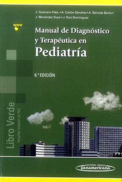 portada Manual de Diagnostico y Terapeutica en Pediatria 6º Edicion