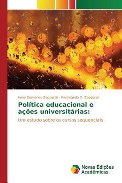 portada Política educacional e ações universitárias (en Portugués)